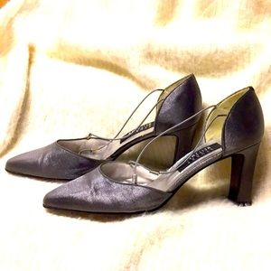 Stuart Weitzman Silver High Heels